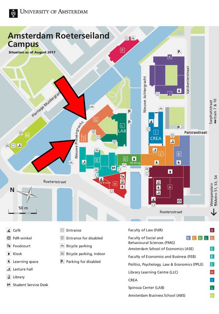 uva campus map